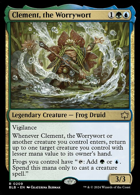 Clement, the Worrywort (BLB 209)