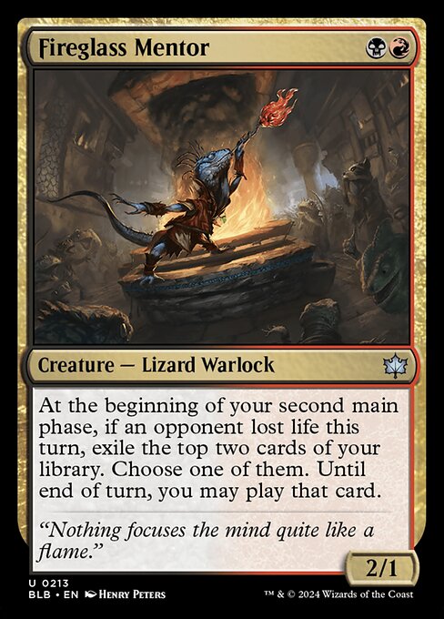 Fireglass Mentor (BLB 213)