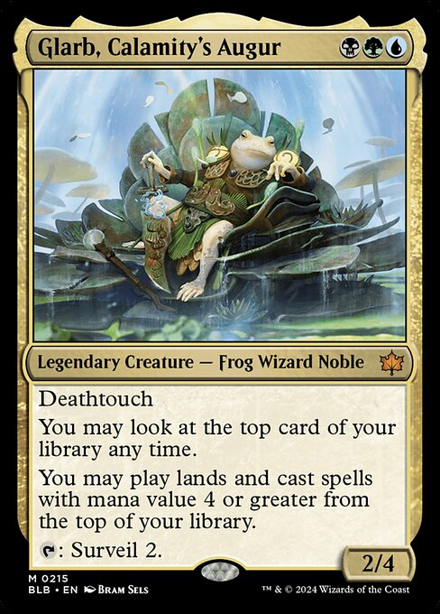 Glarb, Calamity's Augur (BLB 215)