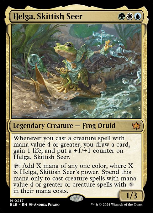 Helga, Skittish Seer (BLB 217)