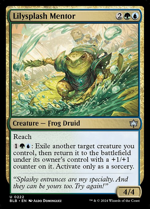 Lilysplash Mentor (BLB 222)
