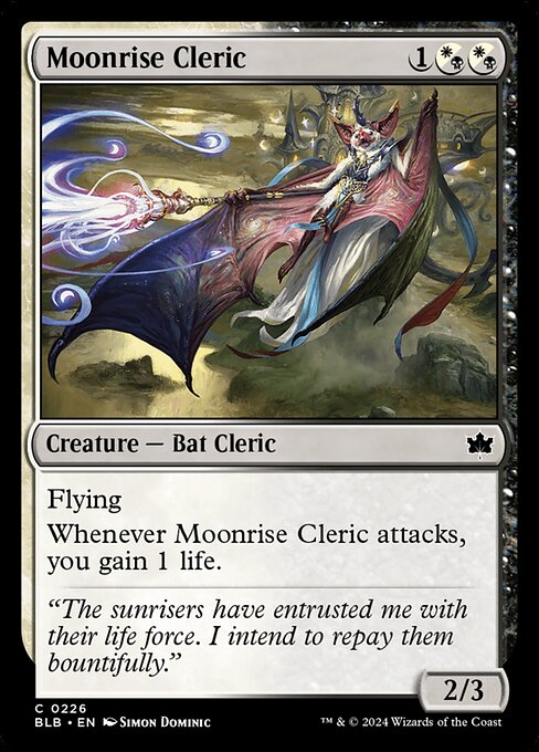 Moonrise Cleric (BLB 226)