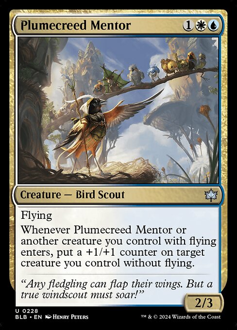 Plumecreed Mentor (BLB 228)