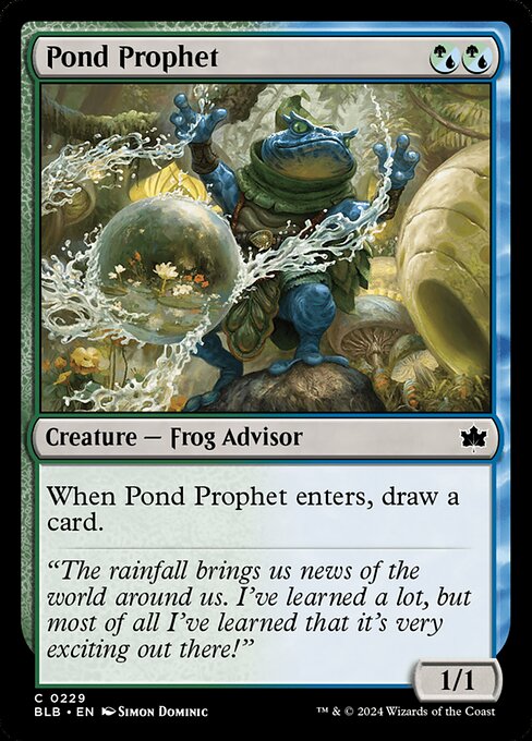 Pond Prophet (BLB 229)