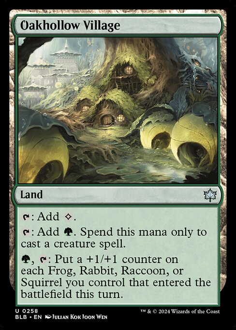 Oakhollow Village (BLB 258)