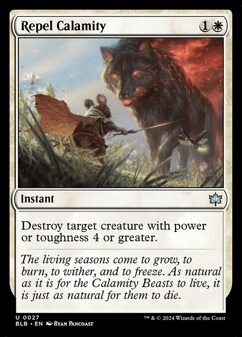 Repel Calamity (BLB 27)