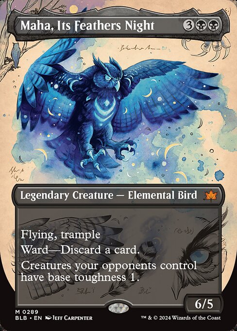 Maha, Its Feathers Night (BLB 289)
