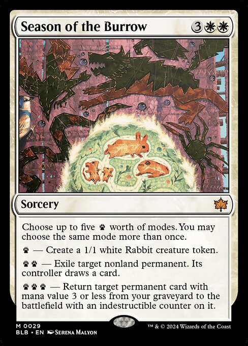 Season of the Burrow (BLB 29)