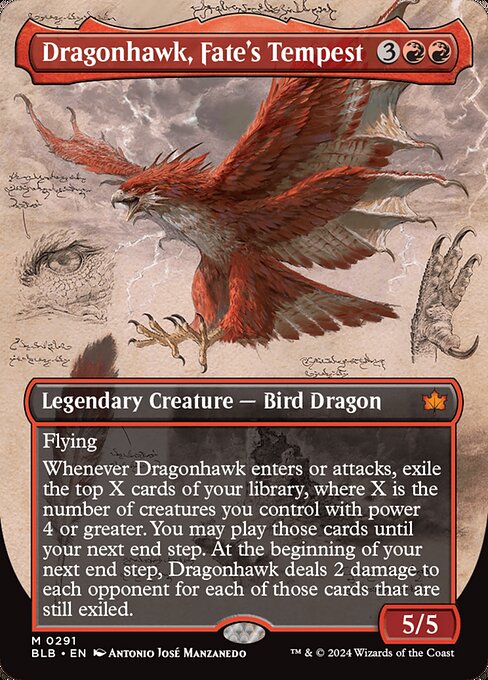 Dragonhawk, Fate's Tempest (BLB 291)