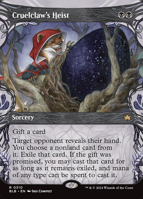 Cruelclaw's Heist (BLB 310)