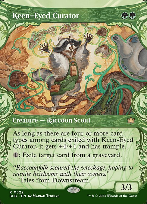 Keen-Eyed Curator (BLB 322)