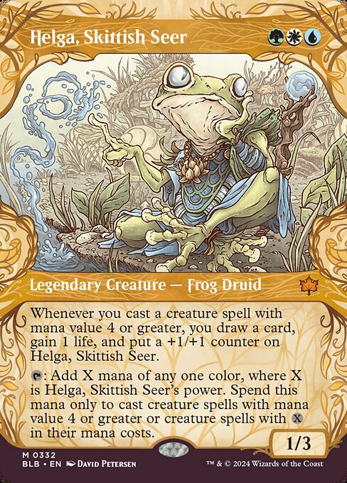 Helga, Skittish Seer (BLB 332)