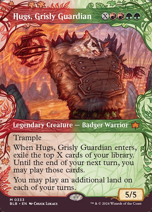 Hugs, Grisly Guardian (BLB 333)