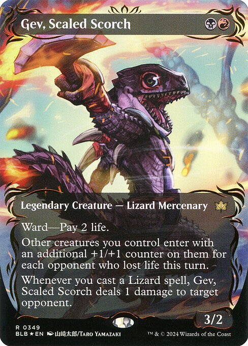 Gev, Scaled Scorch (BLB 349)