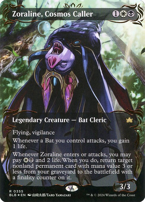 Zoraline, Cosmos Caller (BLB 355)