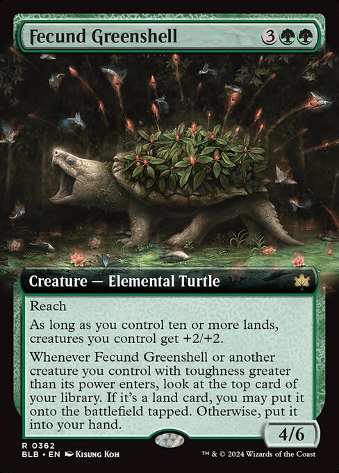 Fecund Greenshell (BLB 362)