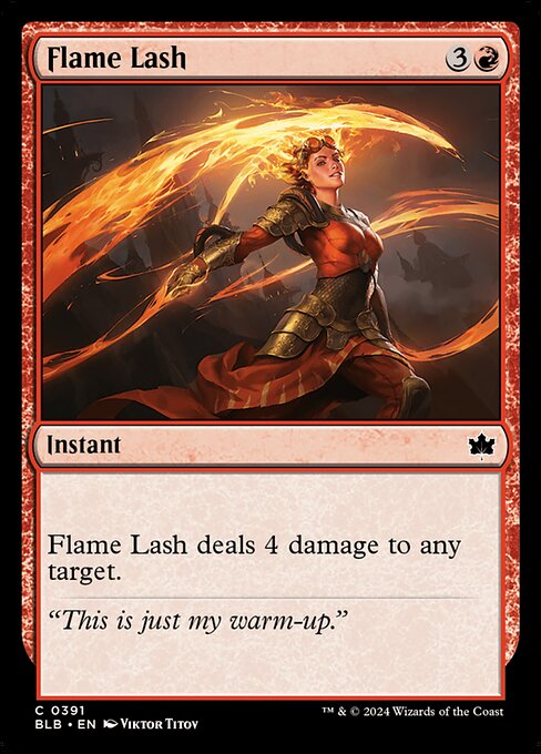 Flame Lash (BLB 391)