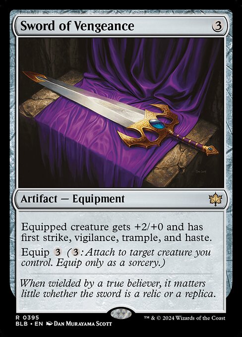 Sword of Vengeance (BLB 395)