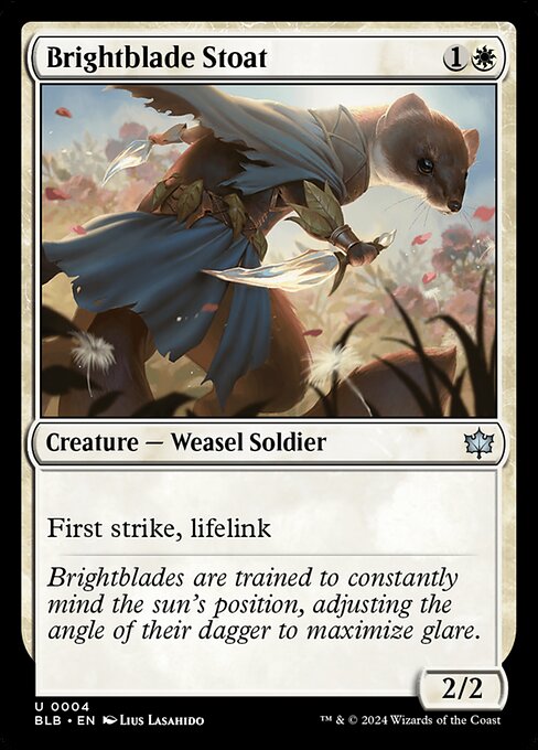 Brightblade Stoat (BLB 4)