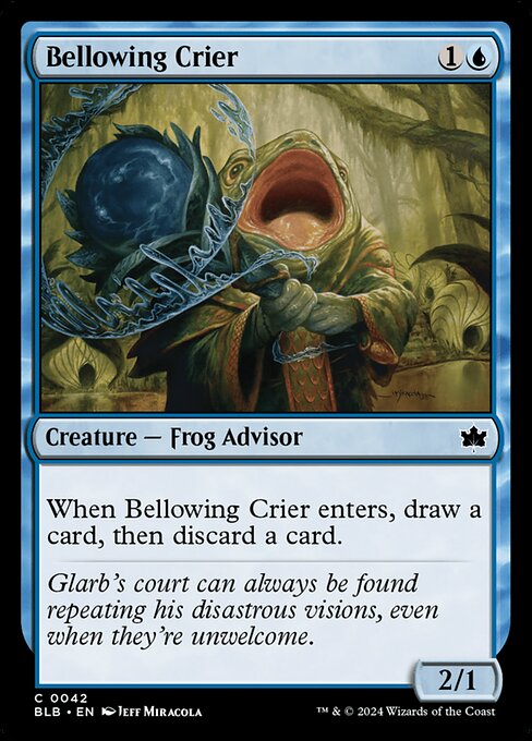 Bellowing Crier (BLB 42)