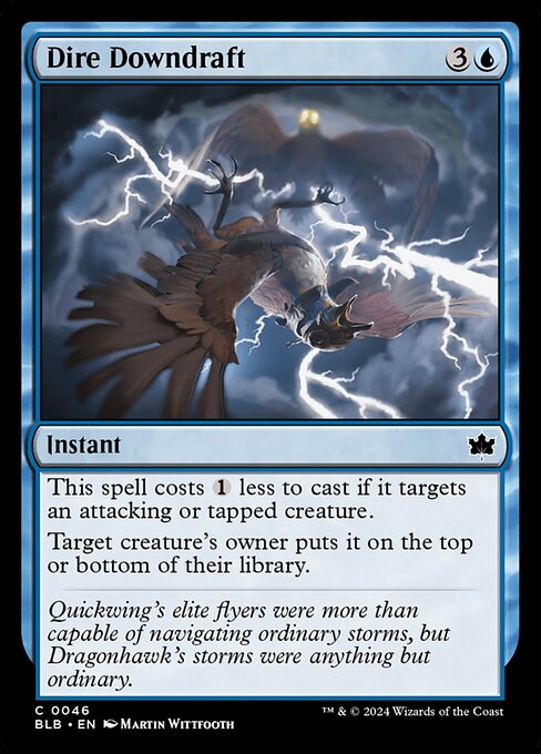 Dire Downdraft (BLB 46)