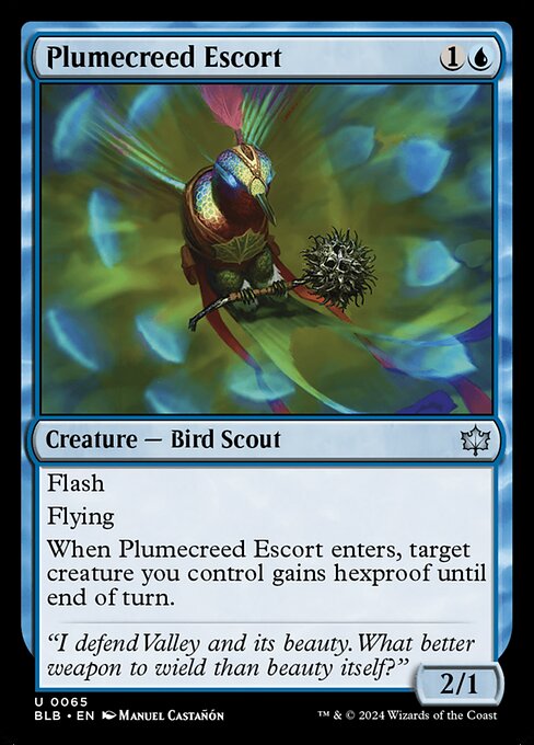 Plumecreed Escort (BLB 65)