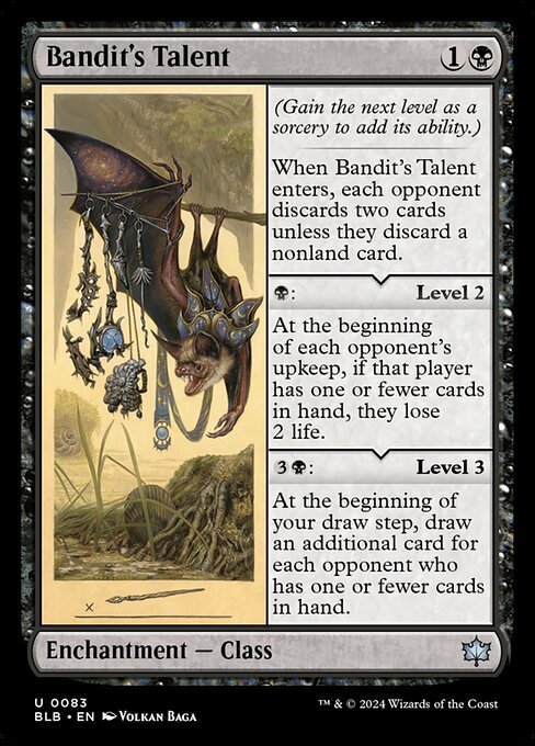 Bandit's Talent (BLB 83)