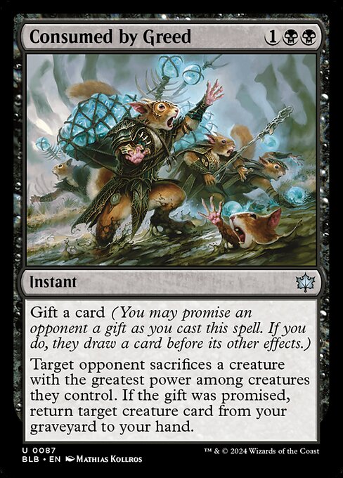 Consumed by Greed (BLB 87)