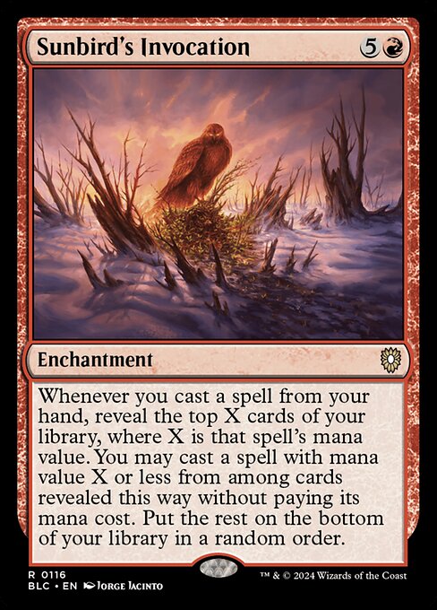 Sunbird's Invocation (BLC 116)