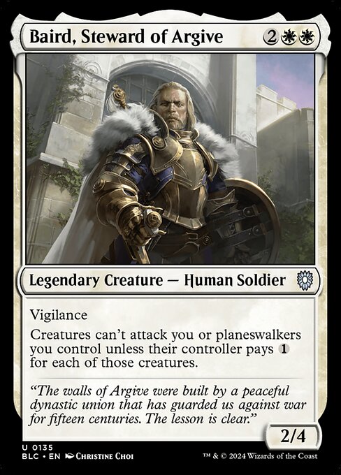 Baird, Steward of Argive (BLC 135)
