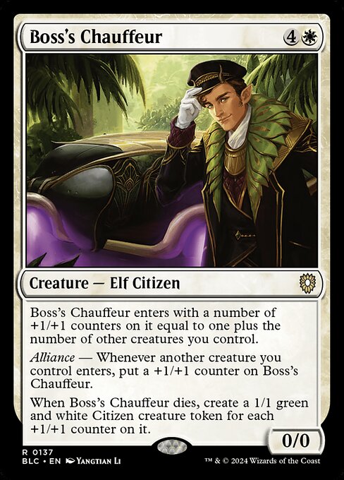 Boss's Chauffeur (BLC 137)