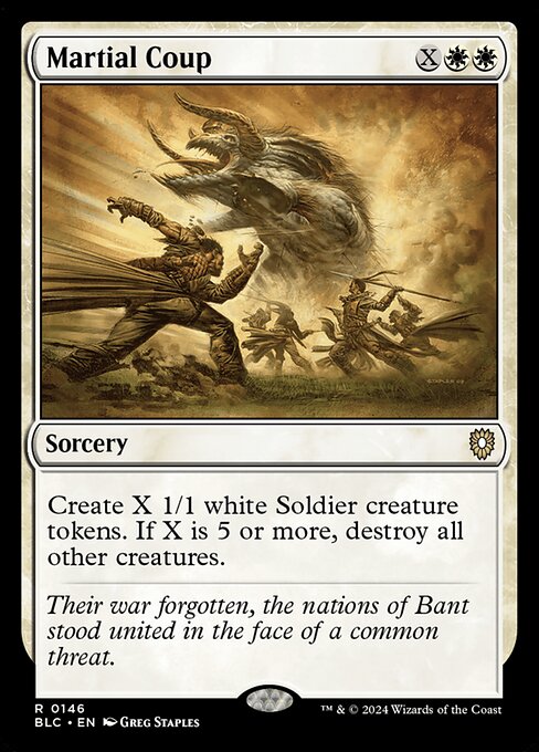Martial Coup (BLC 146)