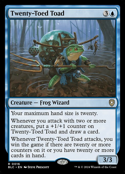 Twenty-Toed Toad (BLC 16)