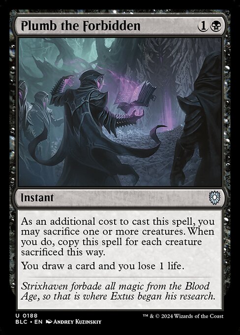 Plumb the Forbidden (BLC 188)