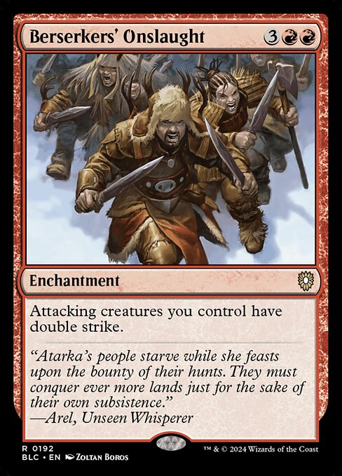 Berserkers' Onslaught (BLC 192)