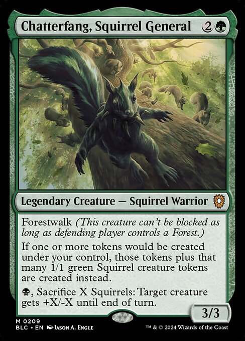 Chatterfang, Squirrel General (BLC 209)