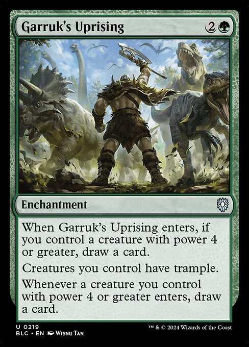 Garruk's Uprising (BLC 219)