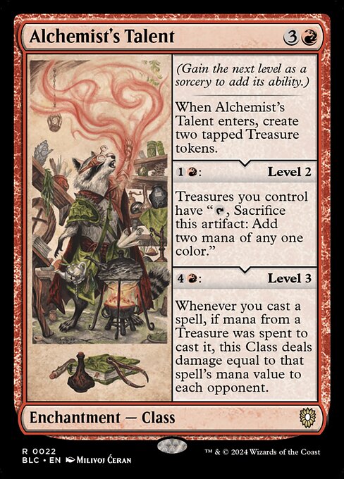Alchemist's Talent (BLC 22)