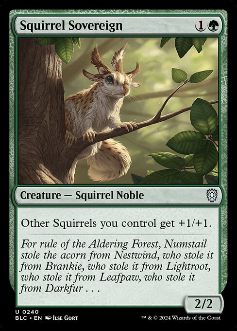 Squirrel Sovereign (BLC 240)