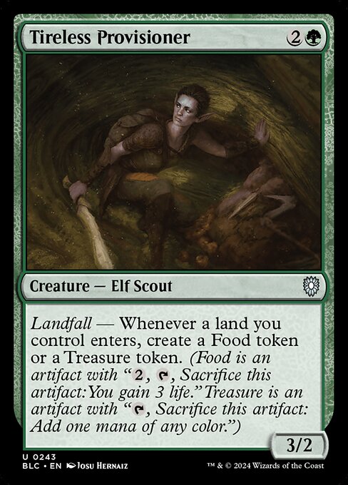 Tireless Provisioner (BLC 243)
