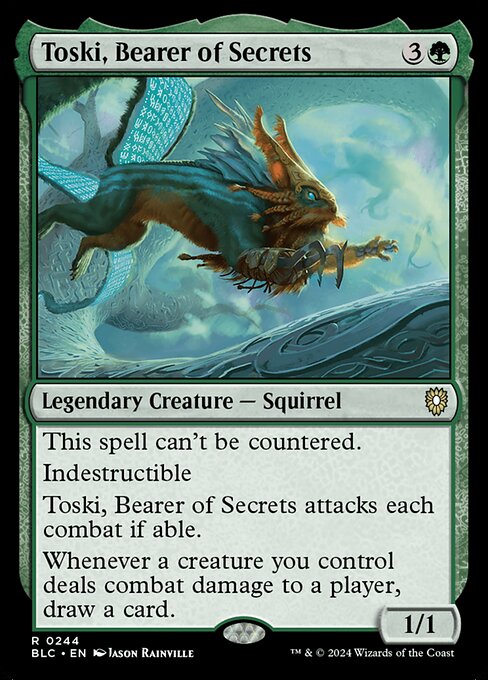 Toski, Bearer of Secrets (BLC 244)