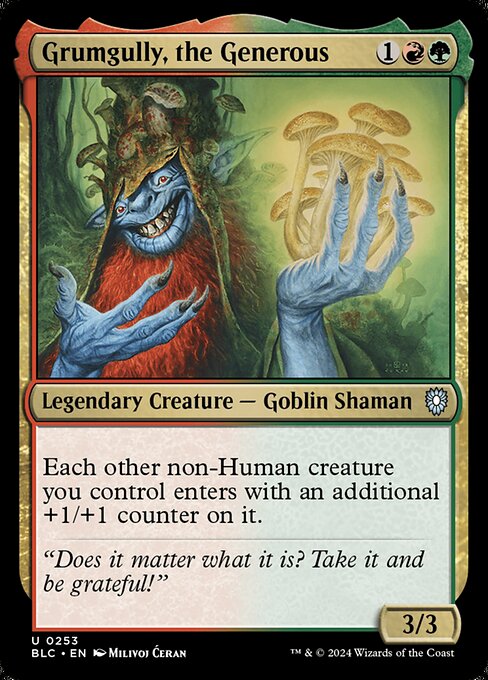 Grumgully, the Generous (BLC 253)