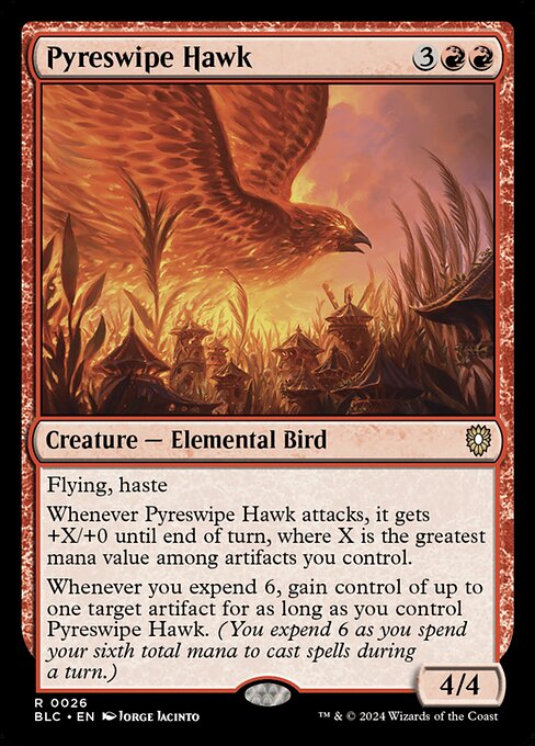 Pyreswipe Hawk (BLC 26)