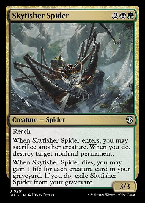 Skyfisher Spider (BLC 261)
