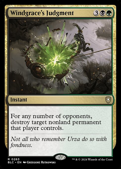 Windgrace's Judgment (BLC 263)