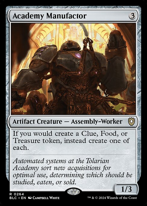 Academy Manufactor (BLC 264)