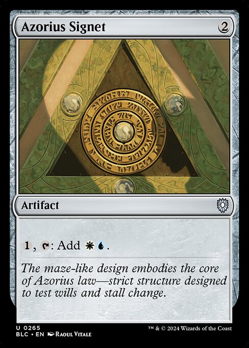 Azorius Signet (BLC 265)