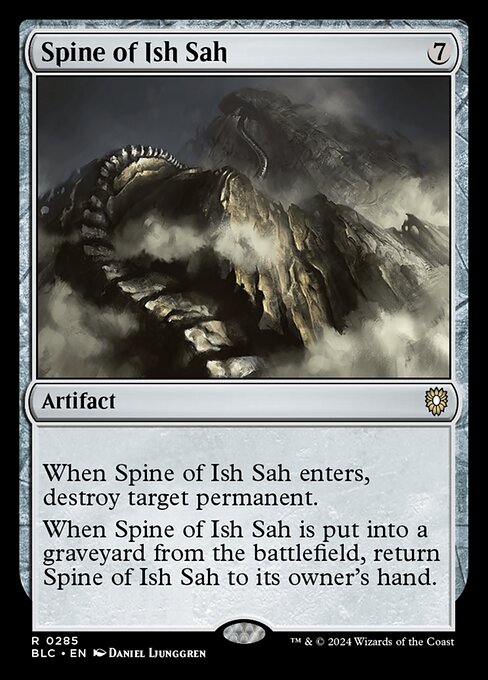 Spine of Ish Sah (BLC 285)