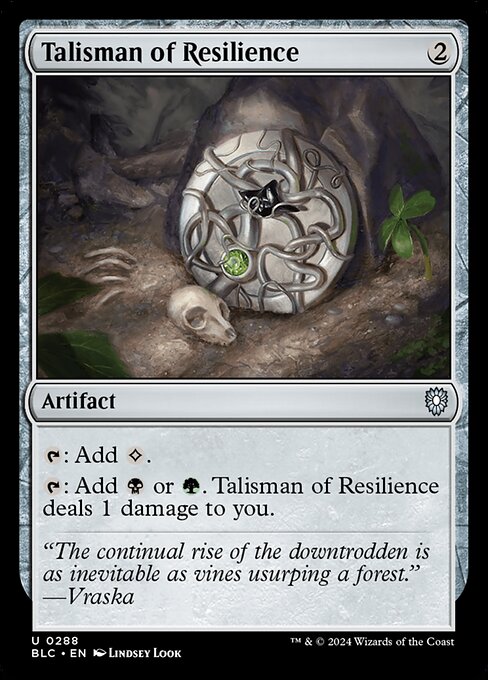 Talisman of Resilience (BLC 288)