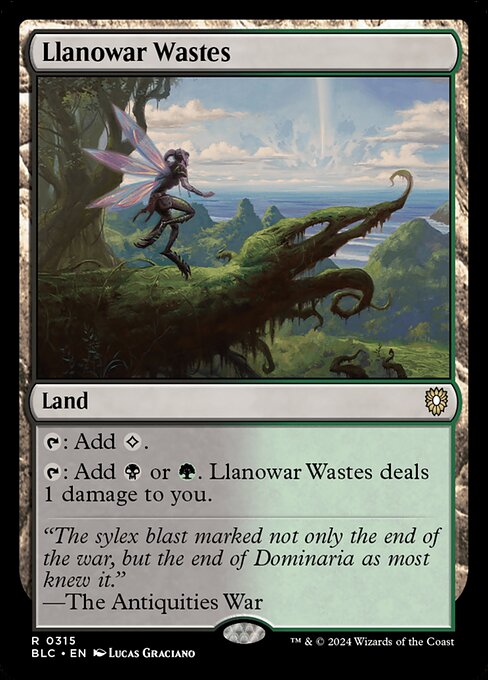 Llanowar Wastes (BLC 315)